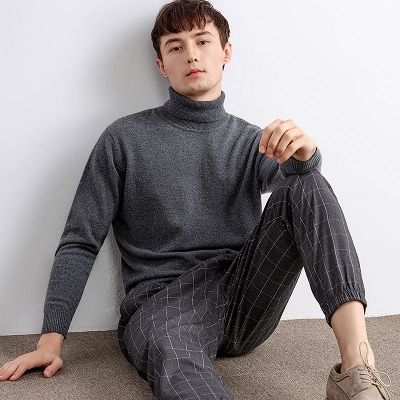 Miesten miehistön pullover -villapaita