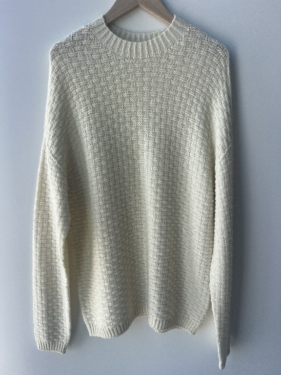Puuvillan pitkähihainen pullover neulottu villapaita naiset