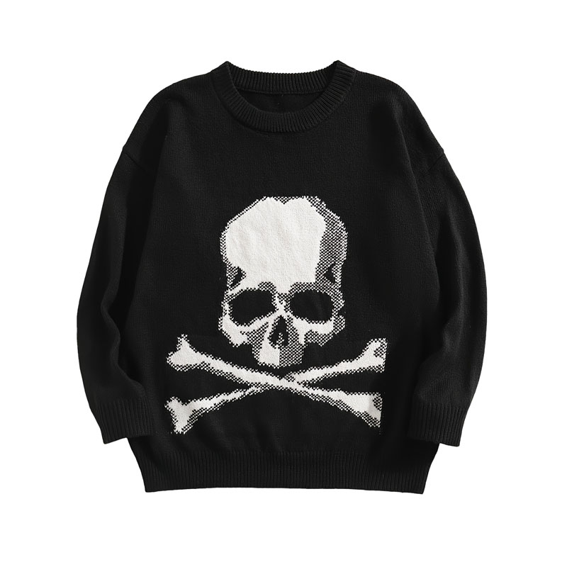 Halloween -miehistön kaula -neulottu miesten pusero