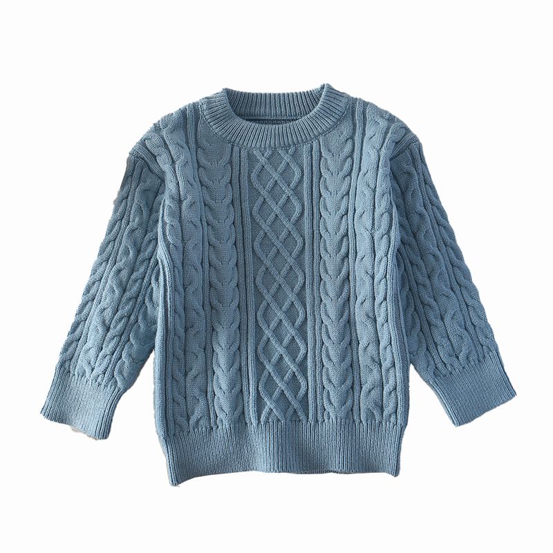 Neulotut Jacquard Crewneck Children pusero